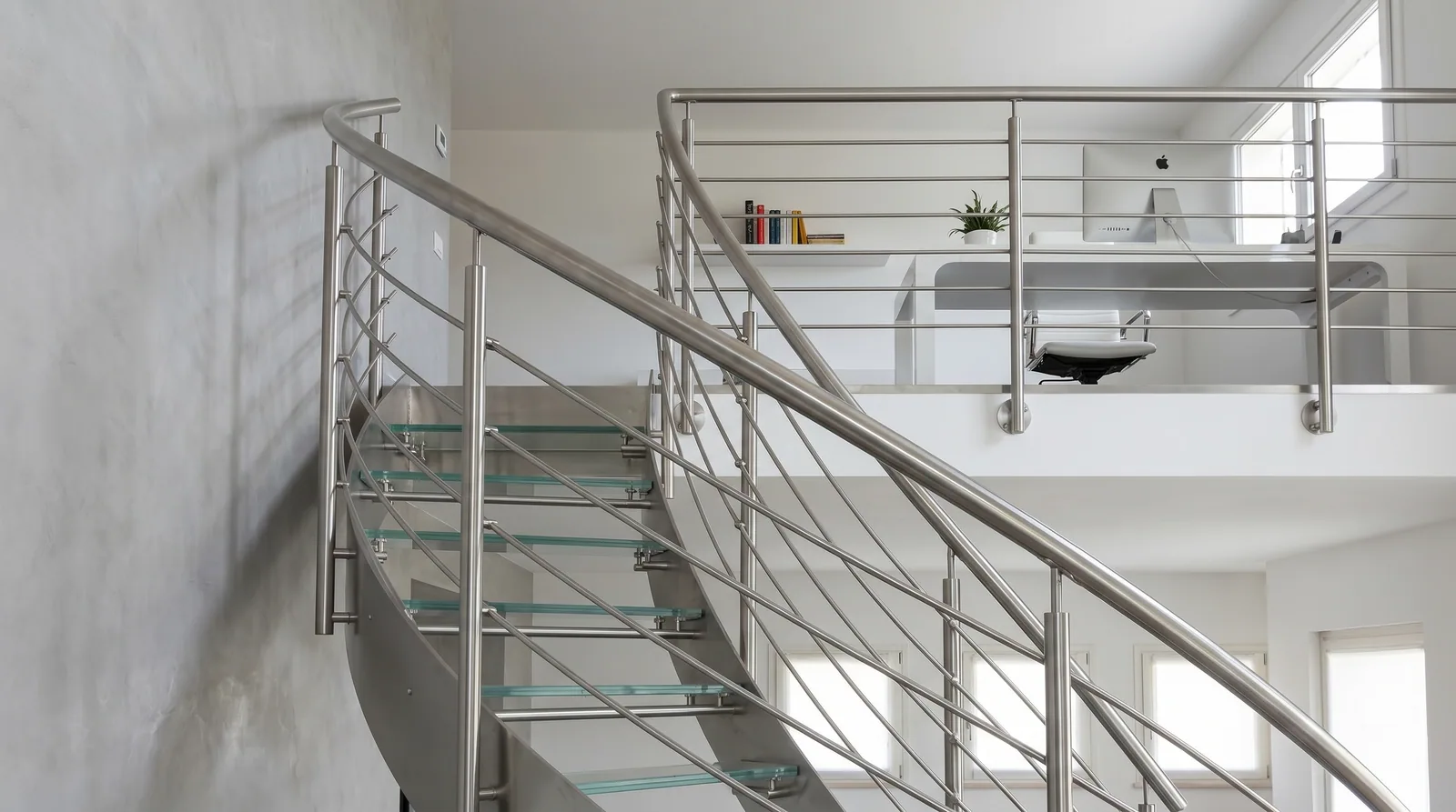 Garde-corps escalier câbles inox Nouvelle-Aquitaine